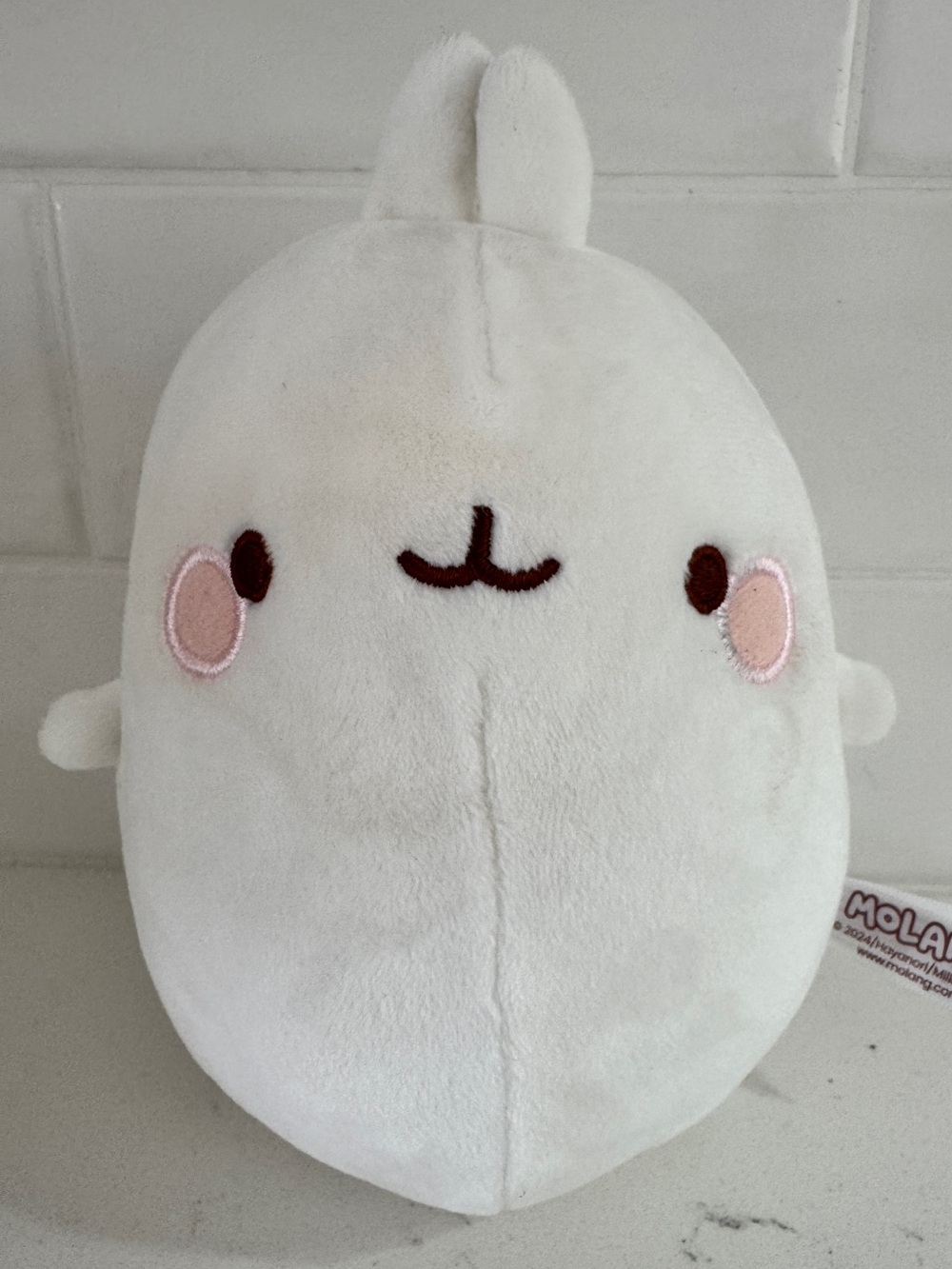 Molang Bunny Plush Kawaii White Rabbit Stuffed Animal 2024